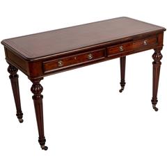 Early 19th Century, Mahogany Writing Table, England, circa 1890 6
