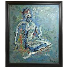 Oil on Canvas Painting Signed by Ceruzzi 1