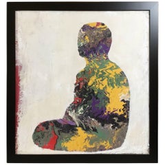 Serenity Buddha Painting by John Frates