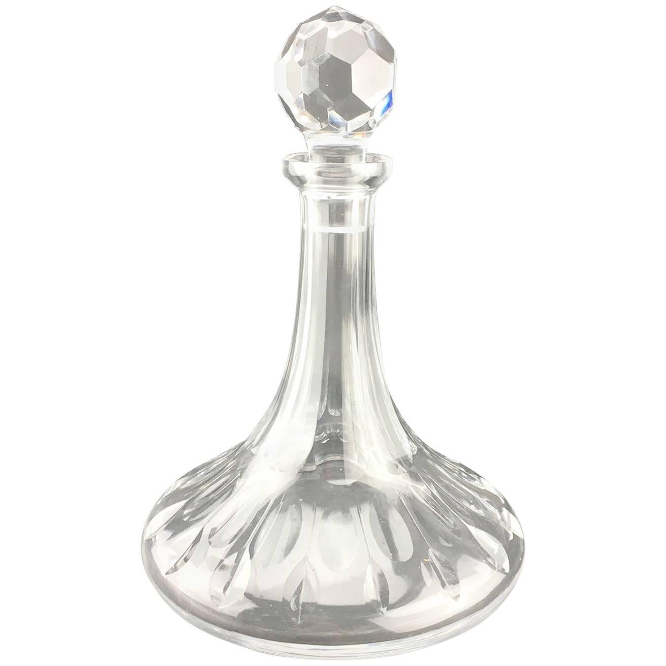 Waterford Crystal Lismore Pattern Ship's Decanter For Sale