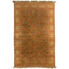 Vintage Spanish Cuenca Rug