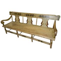 Antique Pine Bench