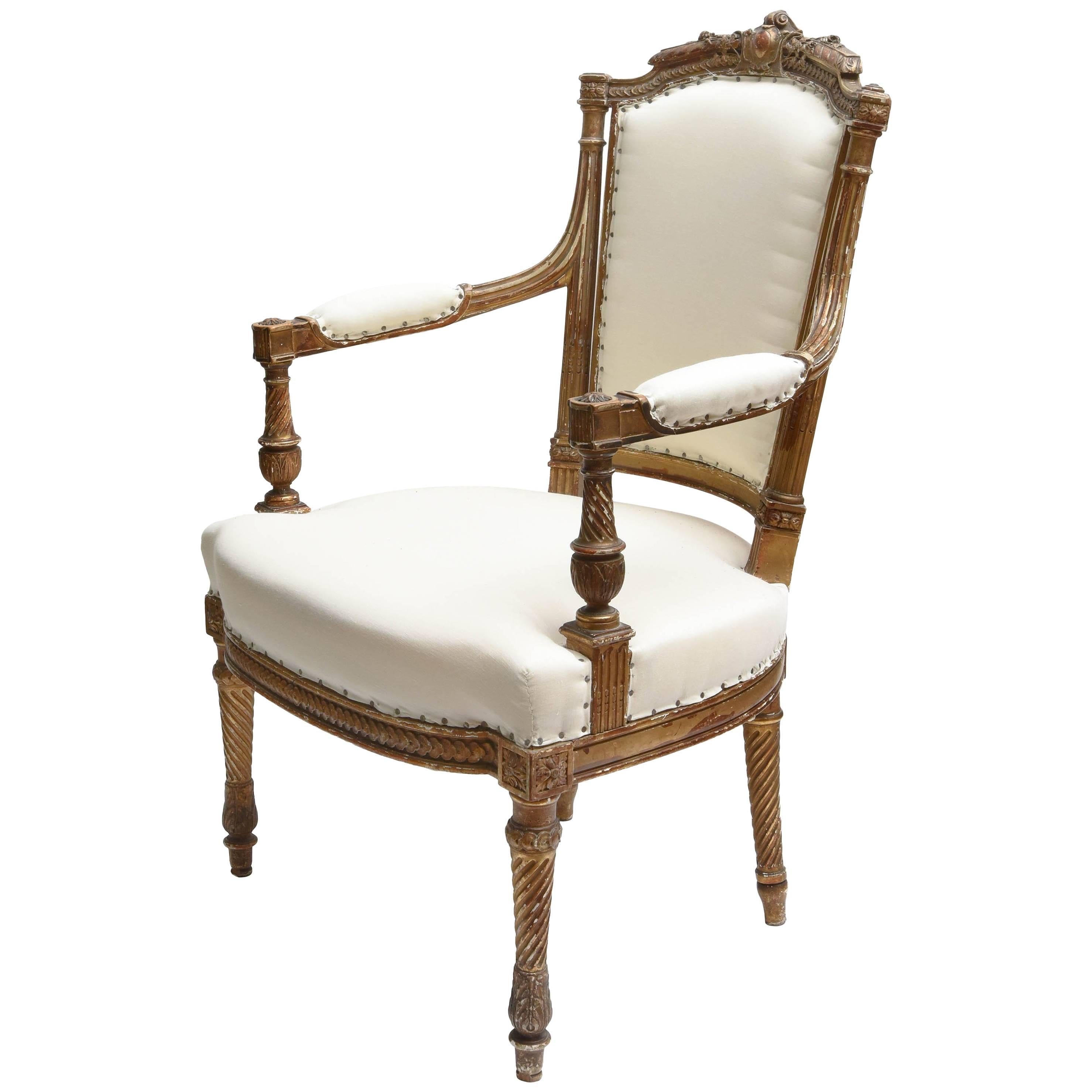 Napoleon III Armchair For Sale