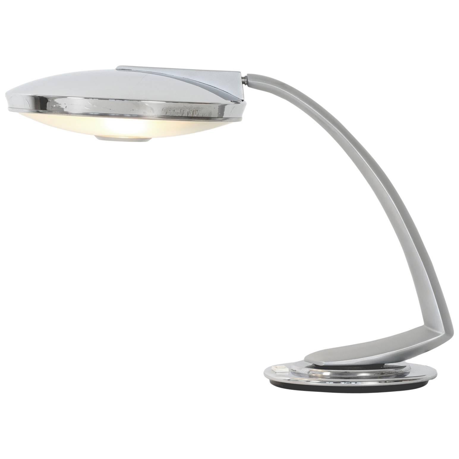 Futuristic Table Lamp Fase Madrid, Spain, 1960s For Sale