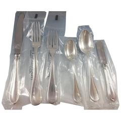 Giorgio by Fina Italy Sterling Silver Flatware Dinner Set 12 Service 77-PC New 5