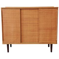 Edward Wormley for Dunbar Woven Front Cabinet
