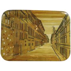 Fornasetti Metal Tray 12