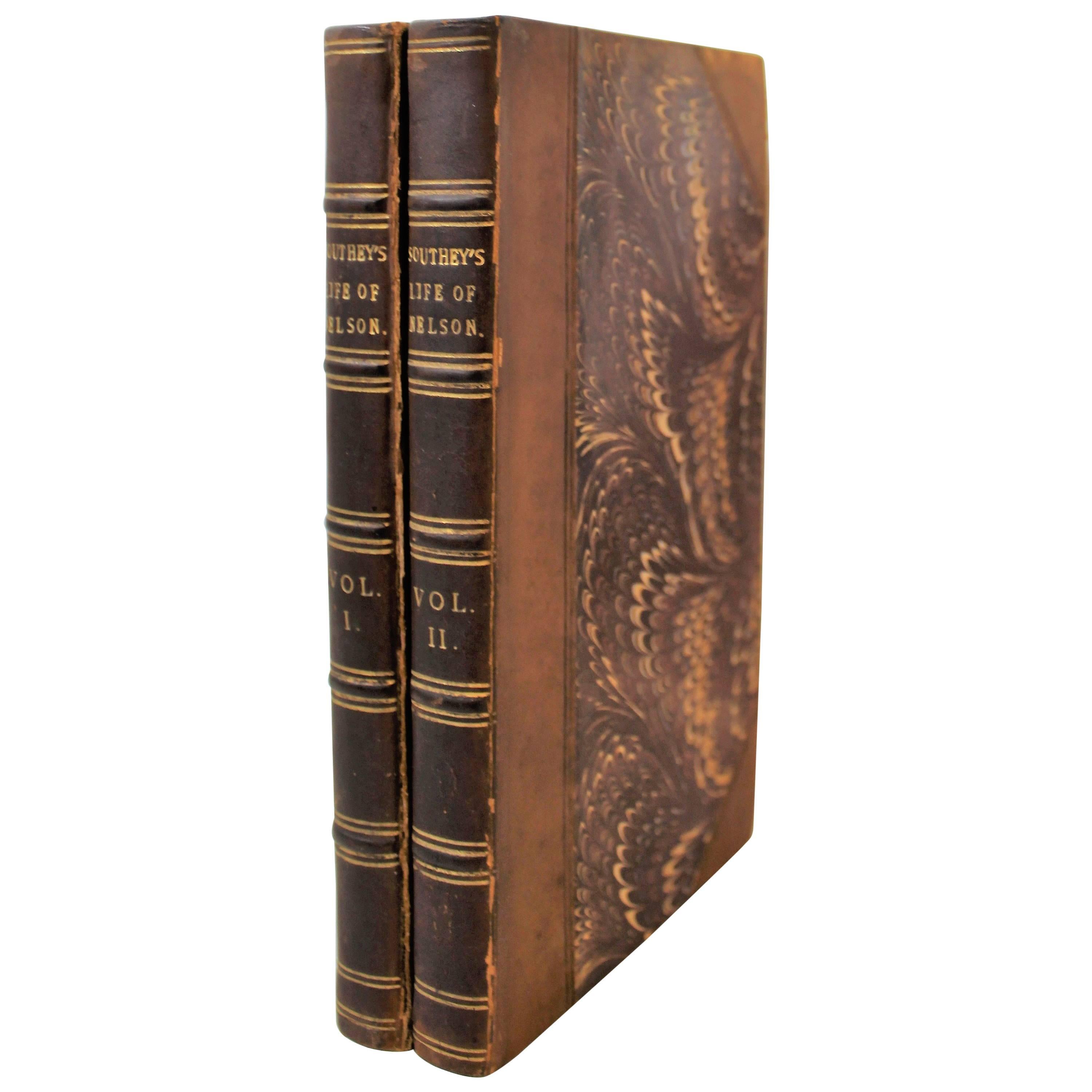 Livres « The Life of Nelson » (La vie de Nelson) de Robert Southey, première édition en vente