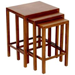 Exceptionally Well Crafted Set of Nesting Tables in Oak by Frits Henningsen 9