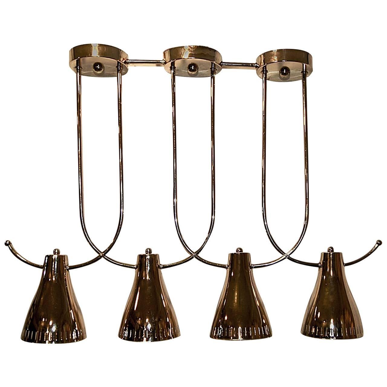 Moderne Horizontal Ceiling Fixture