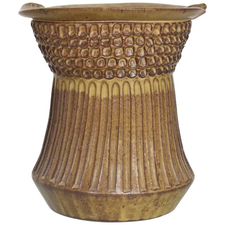 MidCentury Modern Ceramic Vase For Sale at 1stDibs