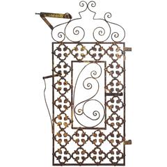 Spanish Revival Garden Gated with Lovely Patina