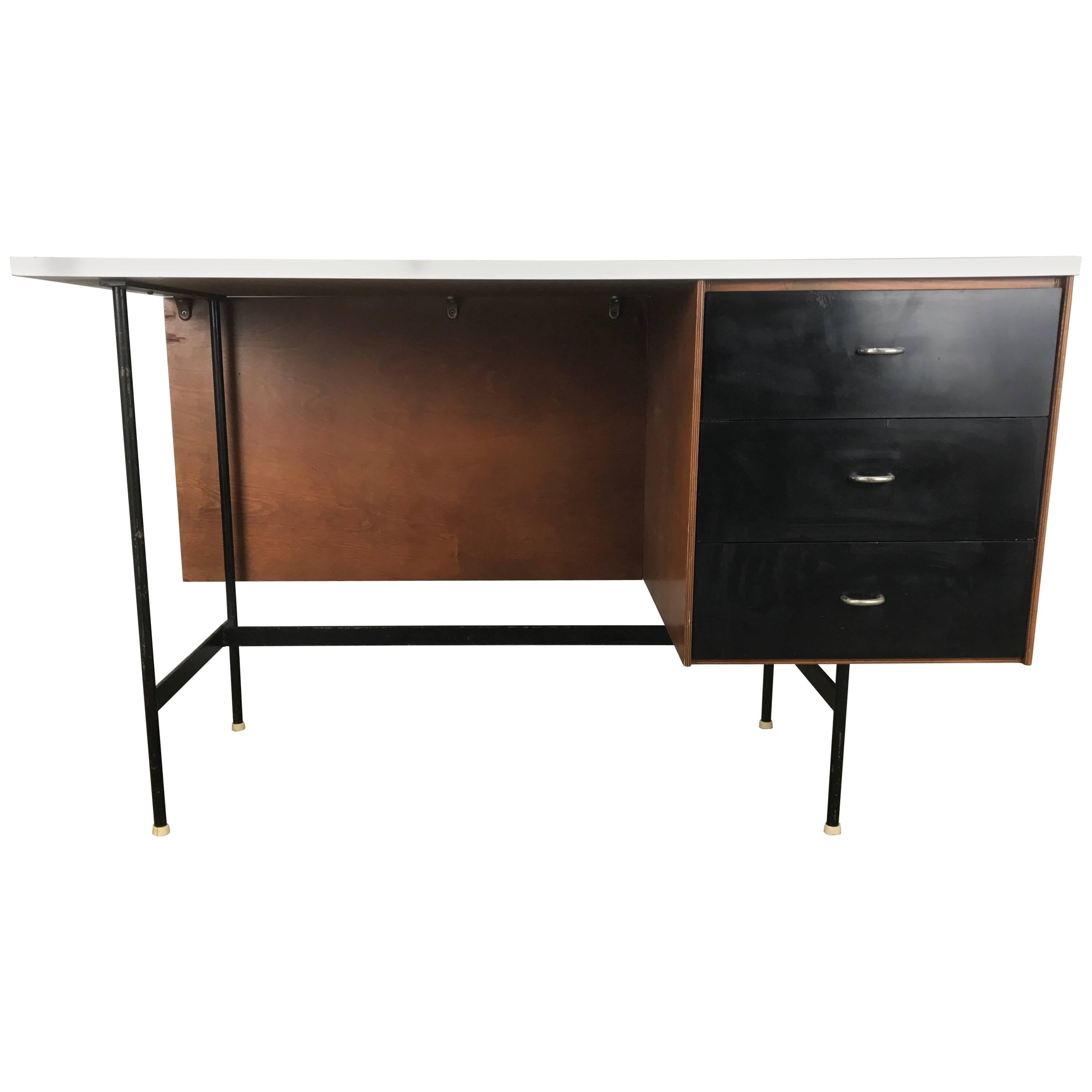 Classic Mid-Century Modern Desk by Thonet Manner of Finn Juhl