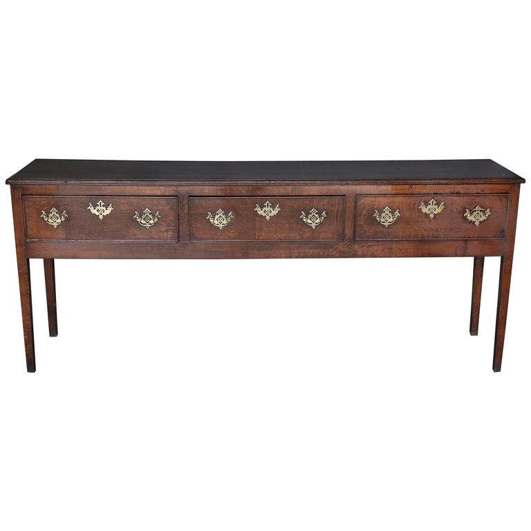 18th Century Oak Dresser Base At 1stdibs 18th Century Oak Dresser Base For