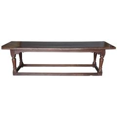 Long 17th Century Oak Refectory Table 5