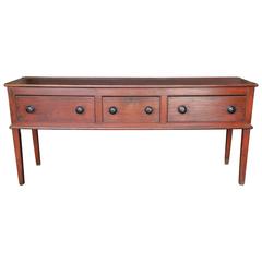 Narrow Welsh Dresser Base or Sofa table