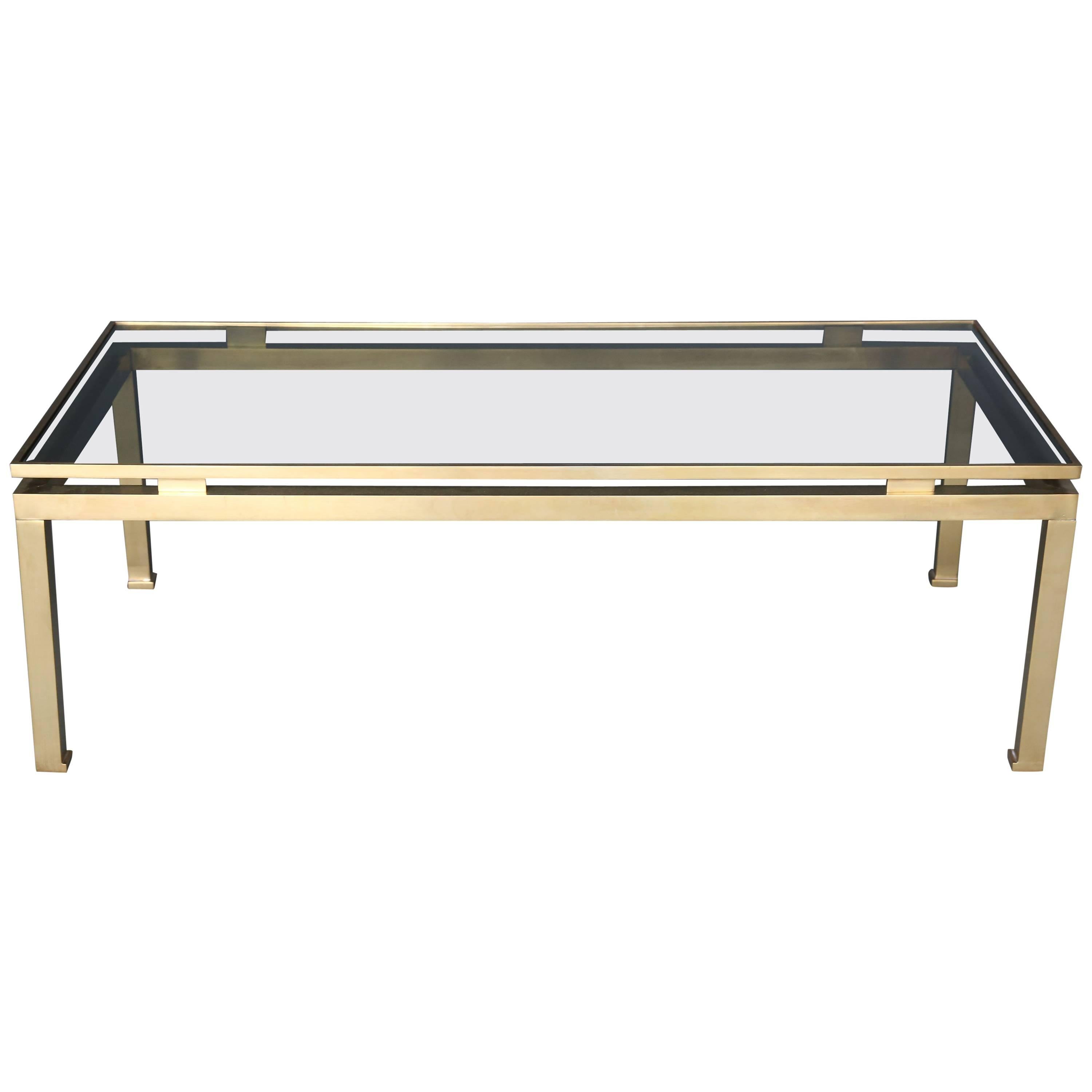 Mid-Century Coffee Table by Guy Lefevre for Maison Jansen