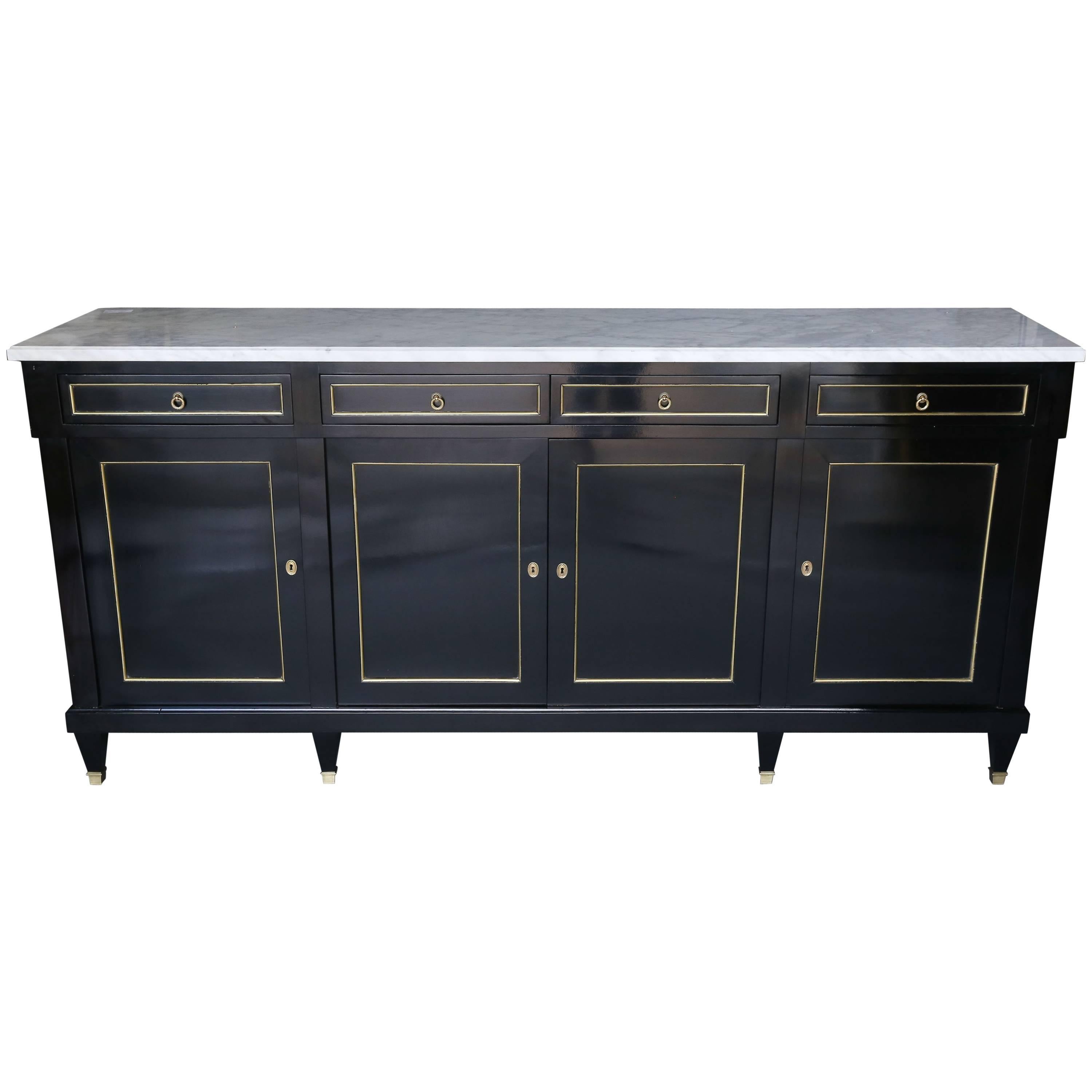Ebonized Louis Philippe Style Buffet