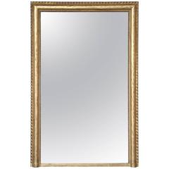 Large 19th Century Gilt Rectangular Mirror 3