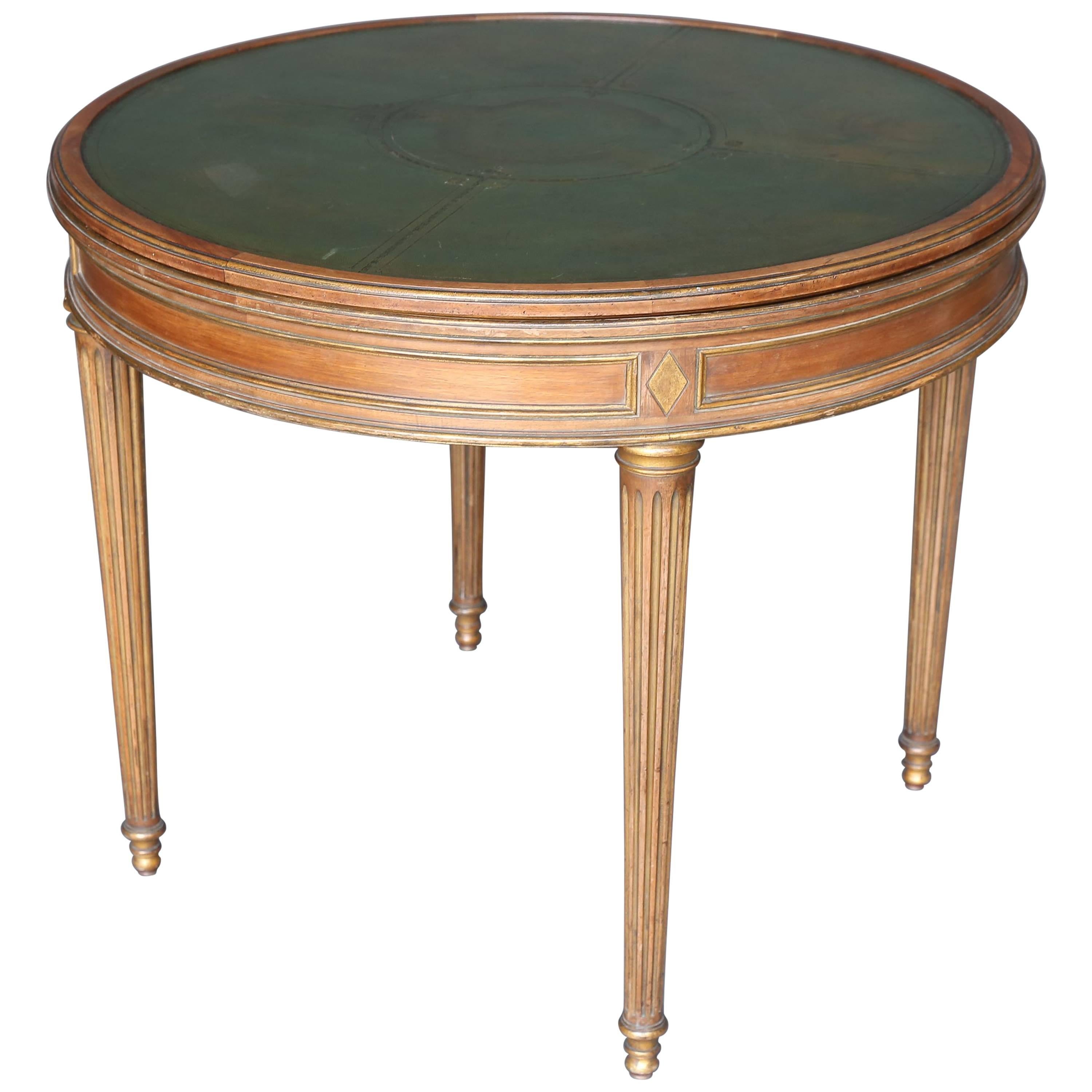 19th Century Flip top Card Table or  Center Table