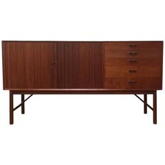 Peter Hvidt & Orla Mølgaard Nielsen Sideboard in Massiv Teak Danish Midcentury