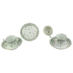 Three Cups with Little Dishes, 18th-19th Century 8