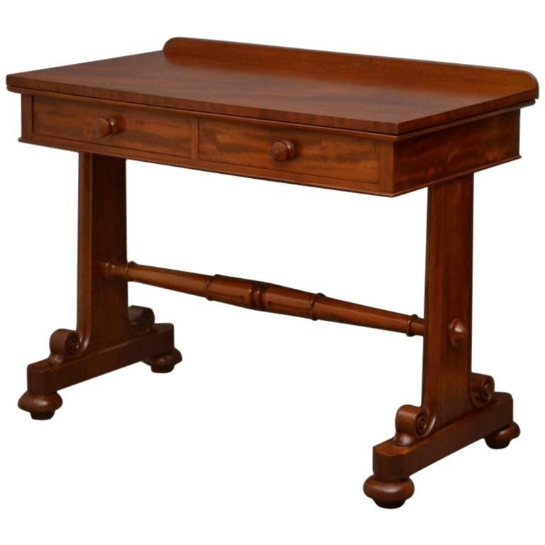 William IV Side Table or Writing Table