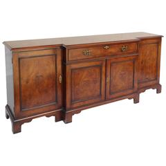 Antique Yew Wood Sideboard