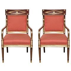 Pair of Russian Armchairs