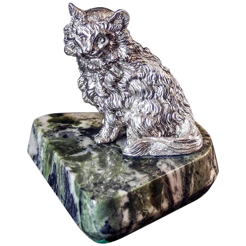 Sterling Silver Cat