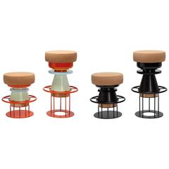 Tembo Black Stool, Low