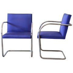 Pair of Mies van der Rohe Brno Chairs for Knoll International