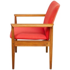 1960s Danish Teak 'Diplomat' Chair by Finn Juhl for France and Son