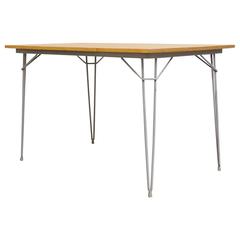 Rare Kembo Dining Table with Hairpin Legs