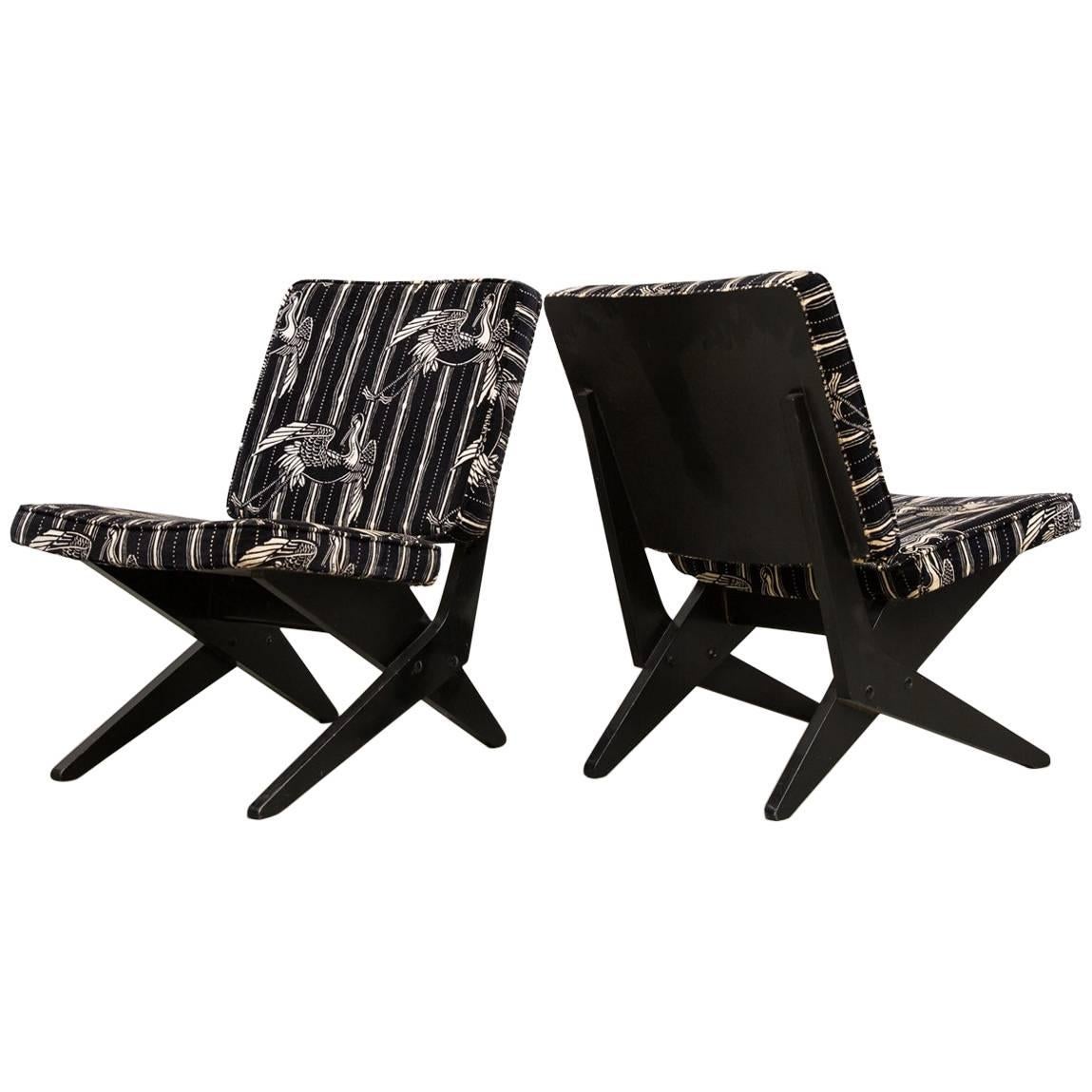 Pair of Grunsven "Scissor" Chair for UMS Pastoe