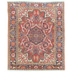 Vintage Persian Heriz Rug 10
