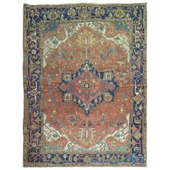 Antique Persian Heriz Rug