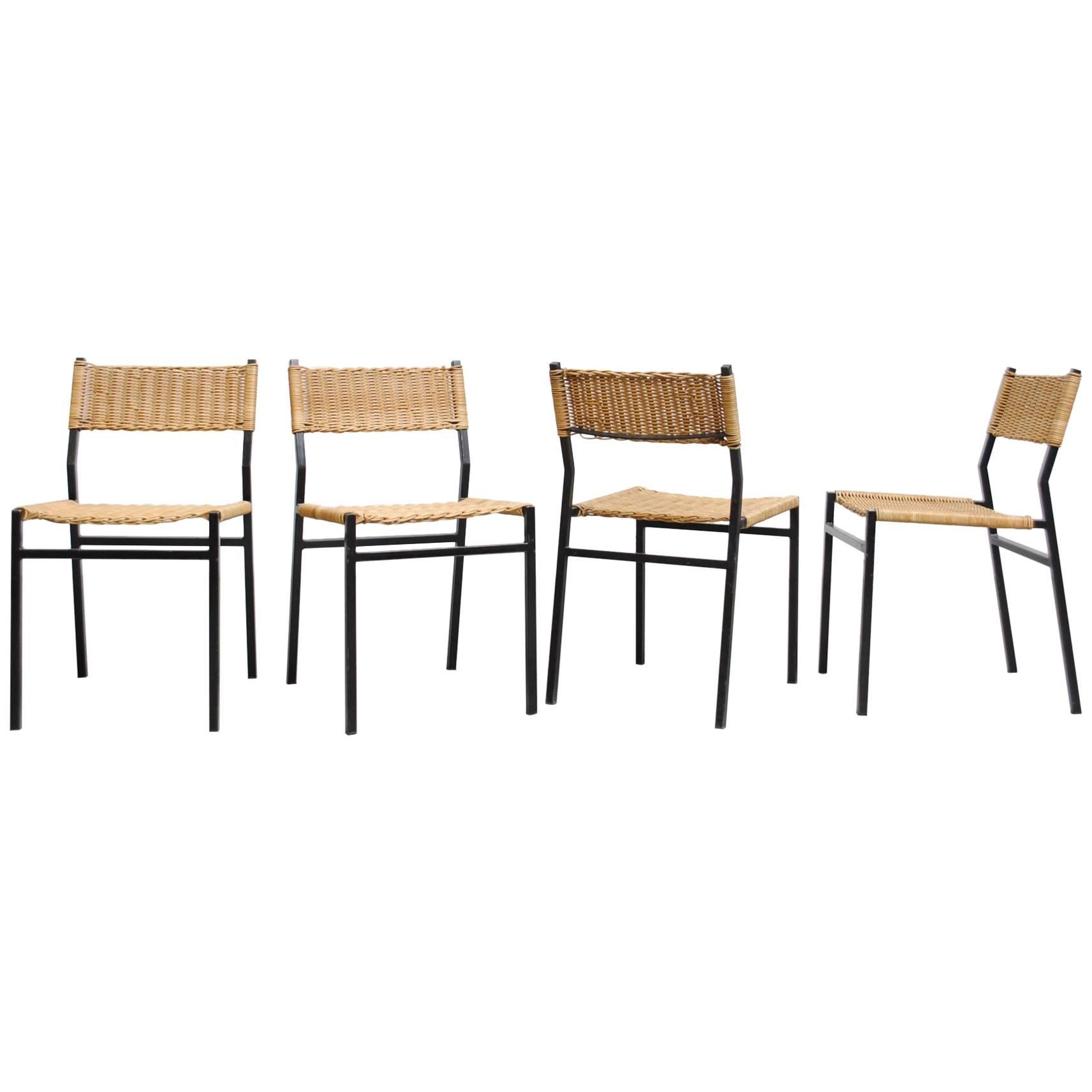 Set of Four Martin Visser Dining Chairs