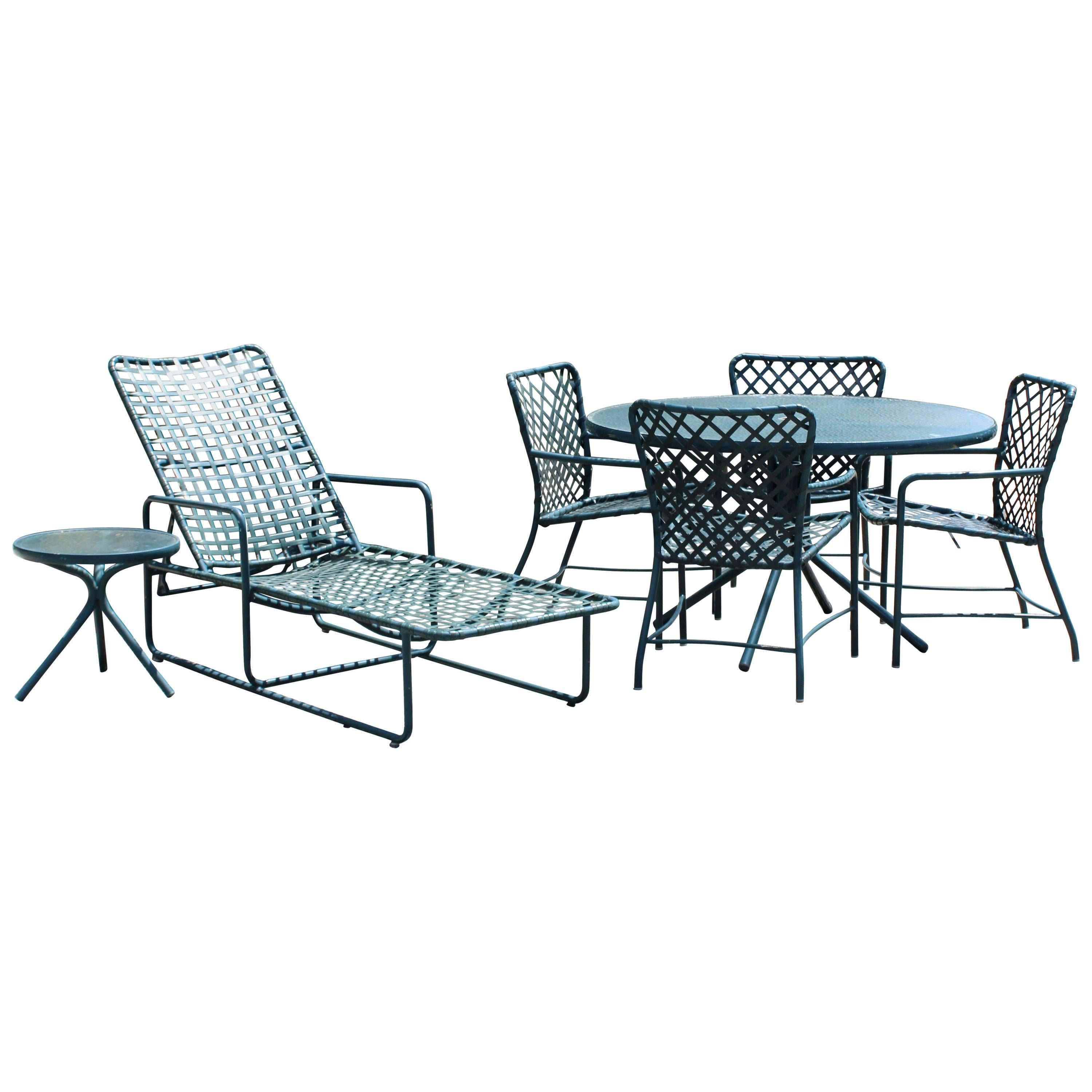 MidCentury Modern Brown Jordan Patio Set at 1stDibs