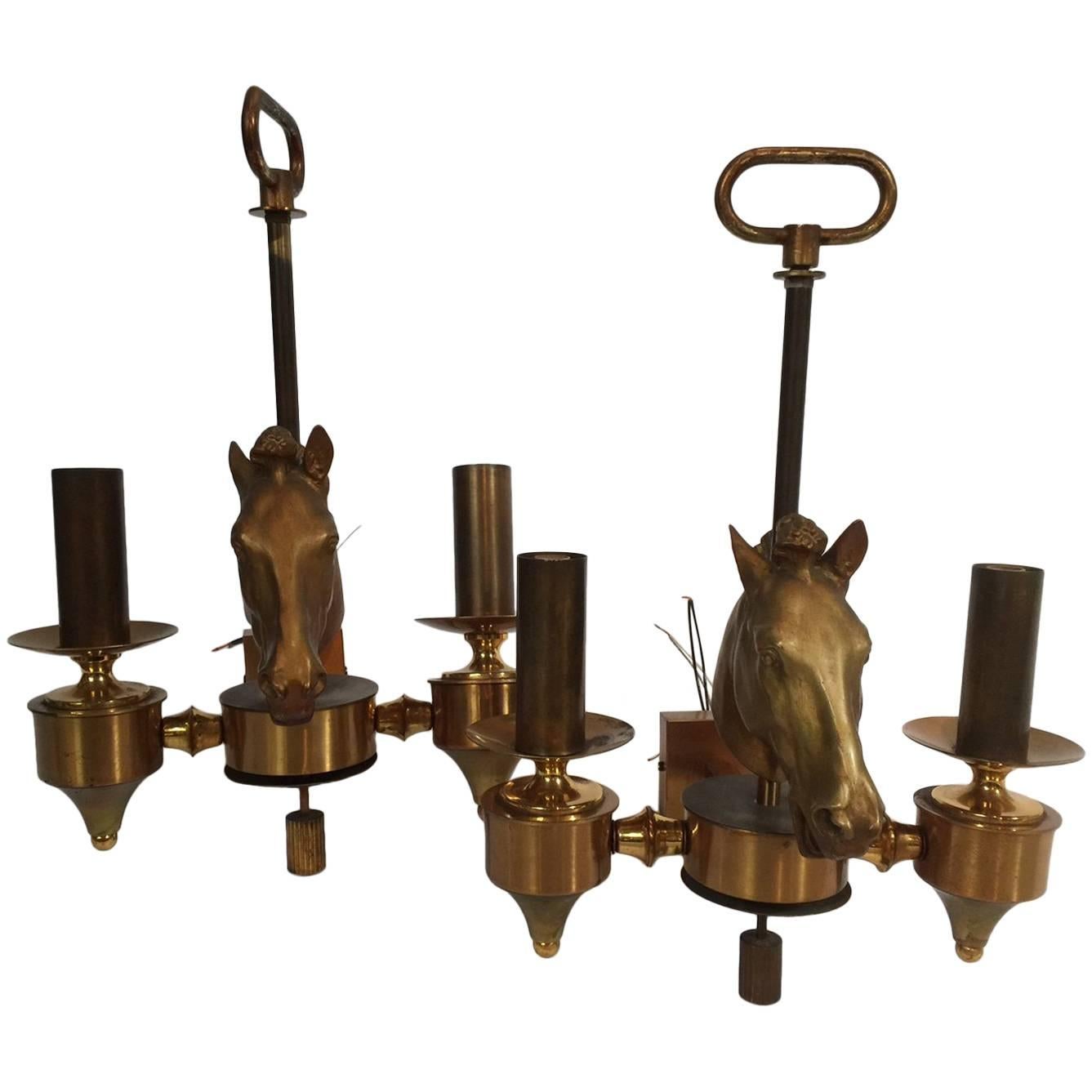 Maison Charles Cheval Sconces For Sale