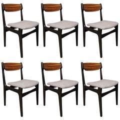 Six Danish Rosewood Dining Chairs 11