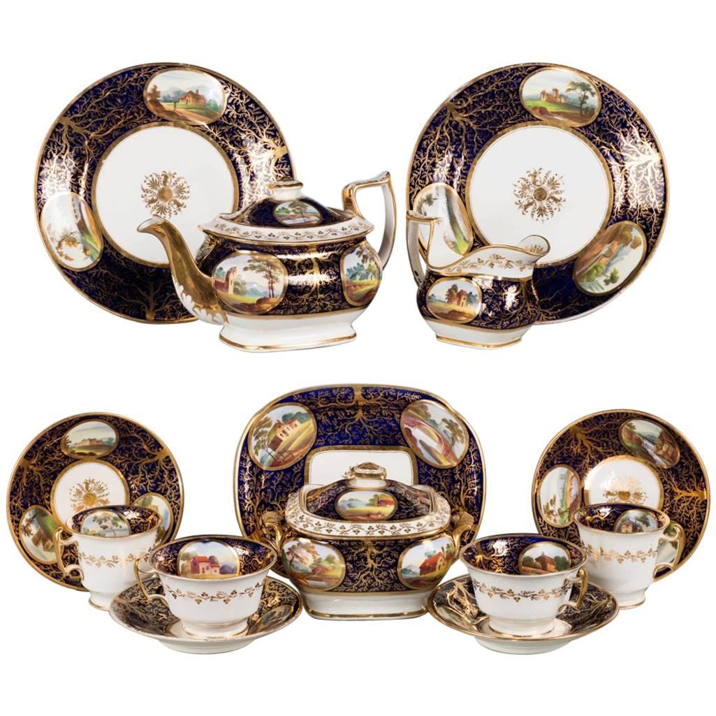 Early 19th Century Part Tea Service