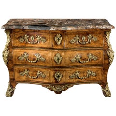 Louis XV Bombe Kingwood Commode from the Cartland Estate