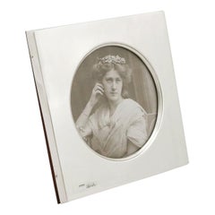 1900s Edwardian Sterling Silver Photograph Frame by Mappin & Webb Ltd
