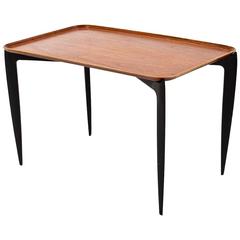 Teak Side Table by Willumsen and Engholm for Fritz Hansen, 1950s, Danish Design