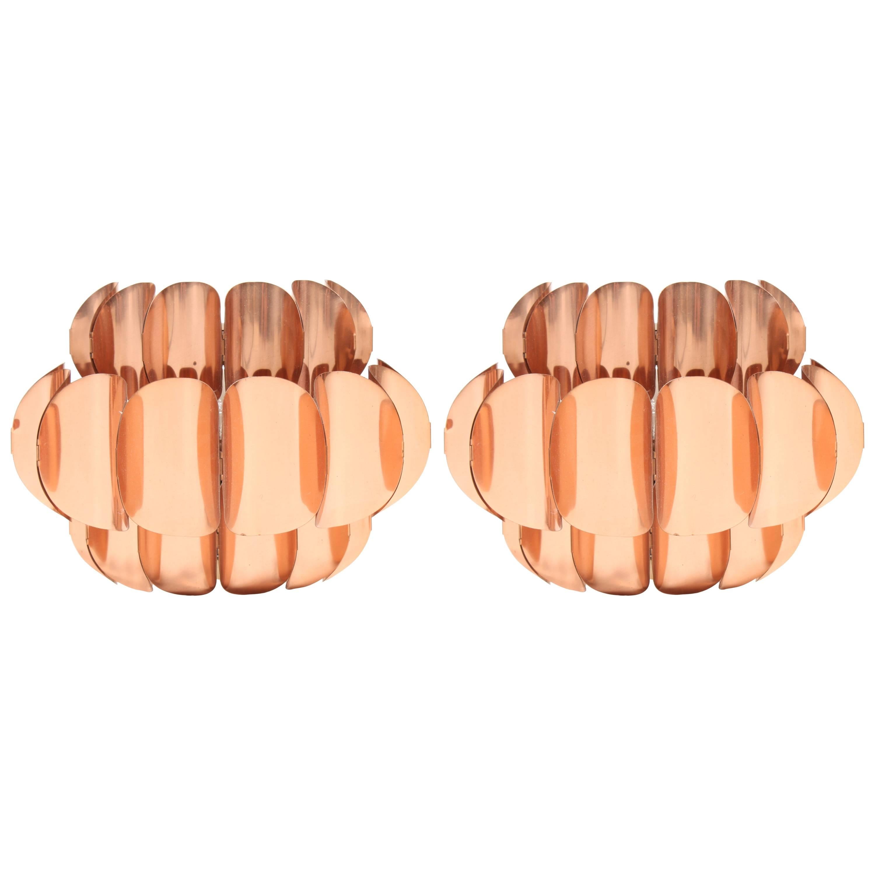 Pair of Wall Sconces by Hans-Agne Jakobsson