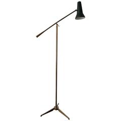 Italian Mid-Century Tall Floor Lamp