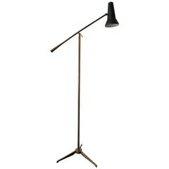 Italian Mid-Century Tall Floor Lamp