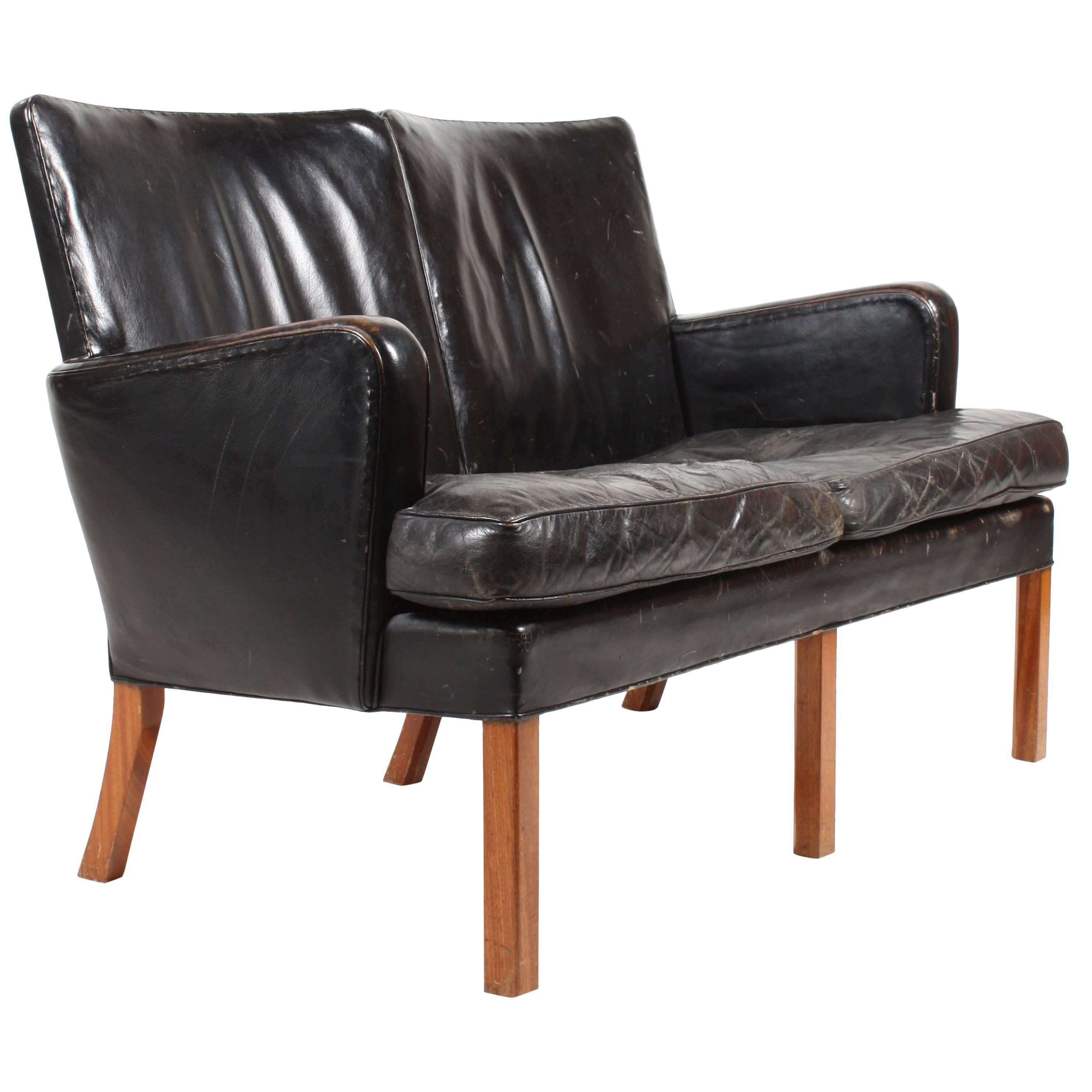 Pristine Leather Sofa by Kaare Klinnt