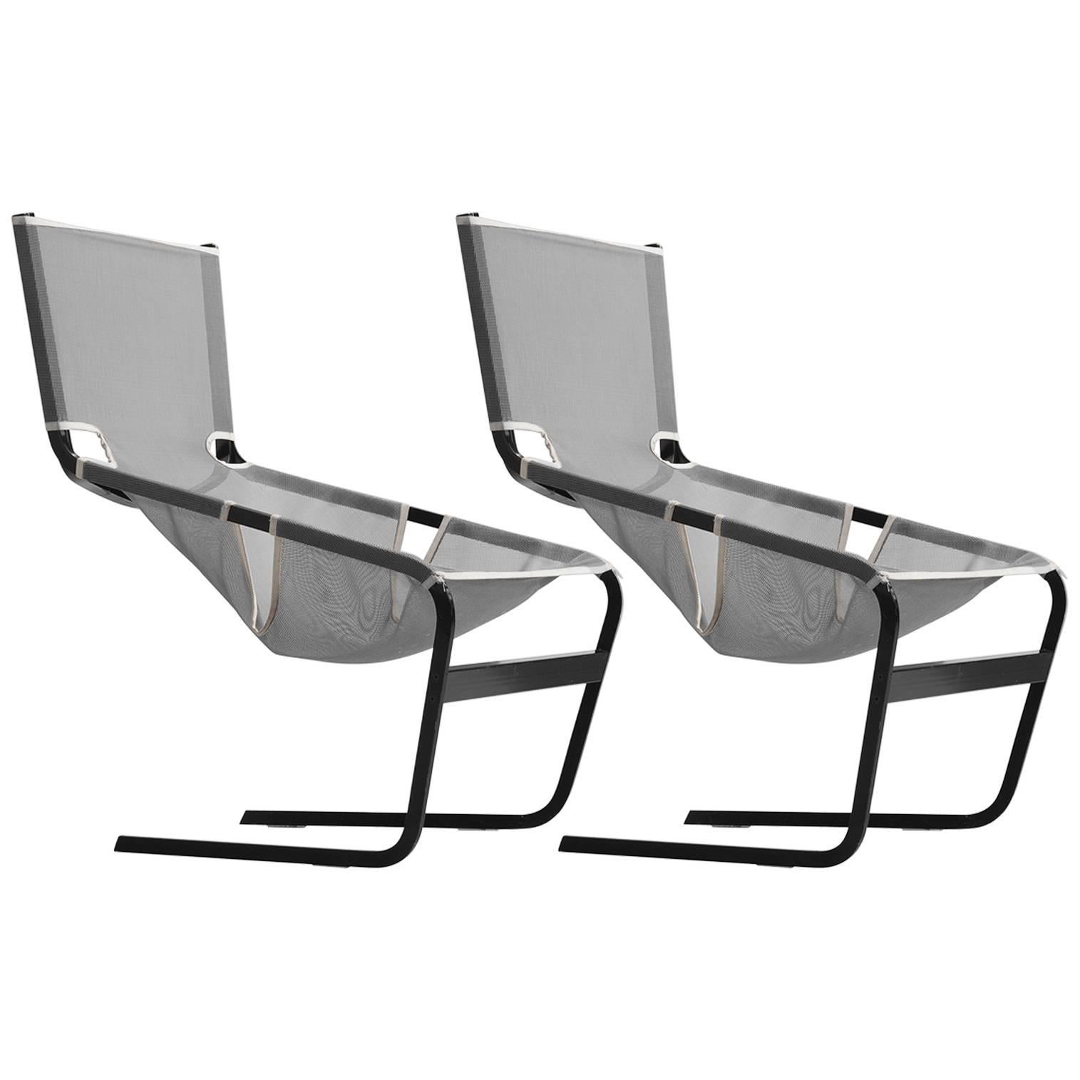 set of 6 Pierre Paulin Artifort F300 lounge chairs, exterior or